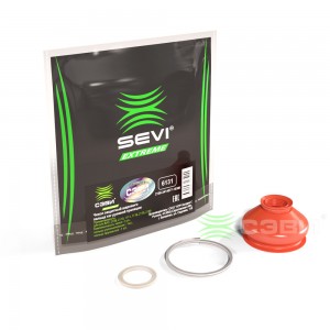 Пыльник рулевого наконечника для а/м ВАЗ 2108 (чехол+2 кольца) "СЭВИ-ЭКСТРИМ" 6131 SEVI