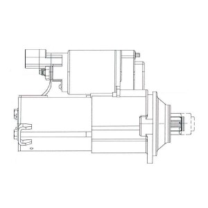 Стартер для а/м Chery Tiggo 4 (17-)/Bonus (11-) 1.5i/2.0i 1,3кВт (LSt 2707) LST 2707 START VOLT
