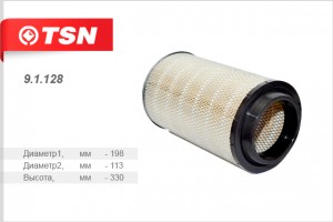 фильтр воздушный ! H330 D198 d113 BAW 91128 TSN