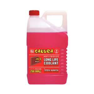 Антифриз Sakura Long Life G12 -45 С красный 5 кг 430201402 SAKURA