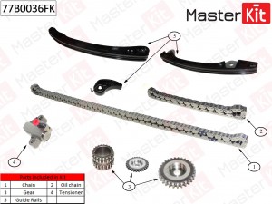NISSAN TIIDA (C11) (2007>) 77B0036FK MASTER KIT