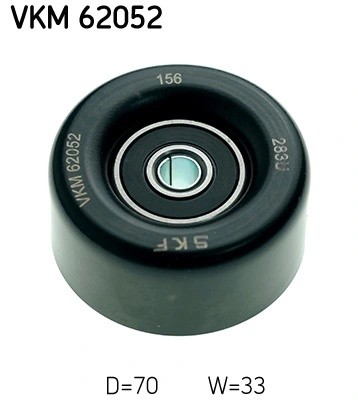 Ролик приводного ремня NISSAN Navara (04-),Pathfinder (05-) натяжителя ГУРа SKF VKM62052 SKF