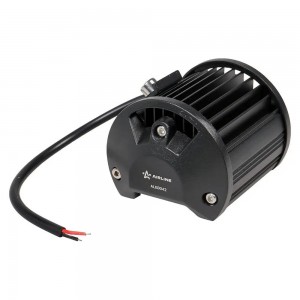 Фара светодиодная (балка) двухрядная, 6 LED 4D линза, 18W (98х78х65) 12/24V (ALE ALED042 AIRLINE