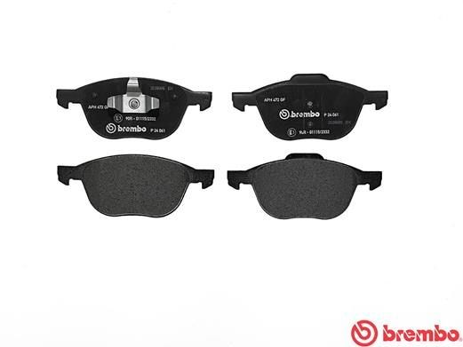 Колодки тормозные P24061 P24061 BREMBO