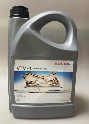 Масло трансмиссионное VTM-4 редуктора заднего моста 4л HONDA 082009003HE HONDA