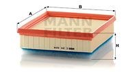 Фильтр воздушный BMW 1 (F20,F21),3 (F30) (N47) MANN C24024 MANN FILTER
