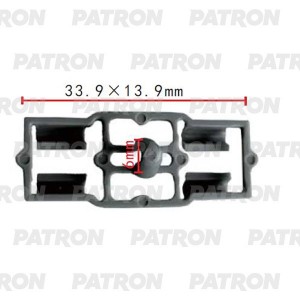 КРЕПЛЕНИЕ УПЛОТНИТЕЛЯ ДВЕРИ BMW X5 E53 (2000-2007) P372056 PATRON