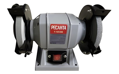 Точило 200Вт 125мм 2950об/мин. РЕСАНТА 7571 RESANTA