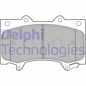 LP1701 колодки дисковые з.\ Opel Vectra, Nissan Primera 02>, Renault Laguna 01> LP1701 DELPHI