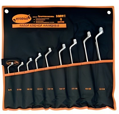 Набор накидных ключей ( 9 предметов) "АвтоDело" (сумка, Professional) 38091 AVTO DELO