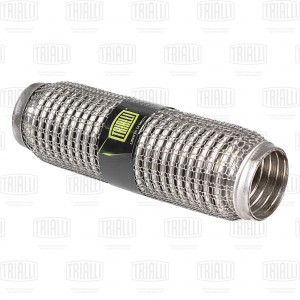 Виброкомпенсатор вых. трубы (Гофра) 55x250 Hydra/Wire Mesh (нерж. сталь) (FT 002 FT 0023 TRIALLI