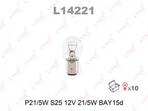 P21/5W BAY15D Смещенные фиксаторы BAY15d L14221 LYNXAUTO