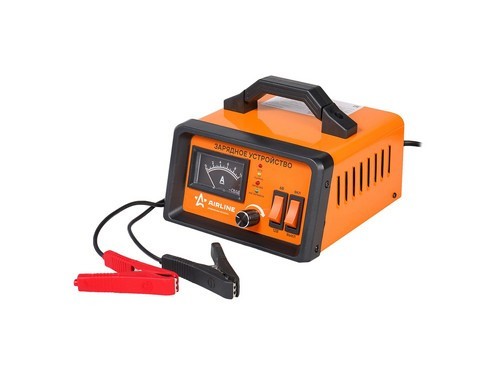 Зарядное устройство  5А 6В/12В, амперметр, ручная регулировка тока, импульсное/A ACH-5A-06 AIRLINE