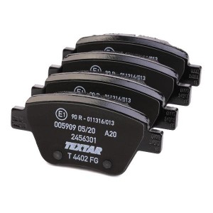 Колодки тормозные VW Caddy (10-) задние (4шт.) TEXTAR 2456301 TEXTAR