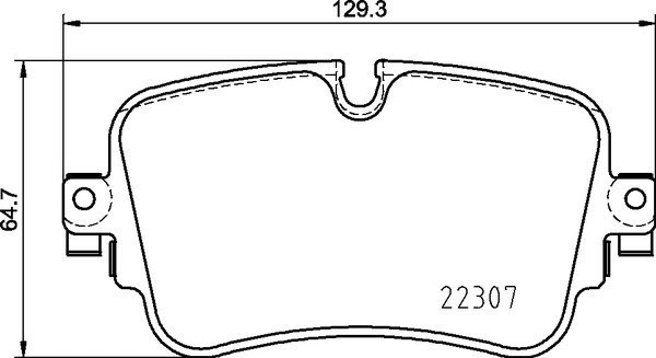 Колодки тормозные P85161 P85161 BREMBO