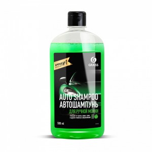 Автошампунь "Auto Shampoo" с ароматом яблока (флакон 500 мл) 111105-2 GRASS