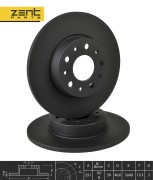 диск тормозной передний!\ Fiat 500l 12>/Tipo 16> Z06285 ZENTPARTS