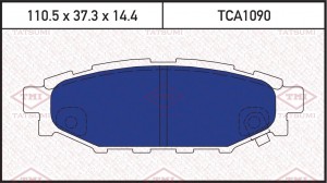 Колодки тормозные дисковые задние SUBARU Legacy/Outback/Impreza 03- TCA1090 TCA1090 TATSUMI