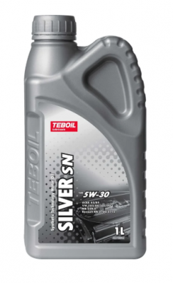 Масло моторное TEBOIL SILVER SN 5W30 синт.1л 3453911 TEBOIL