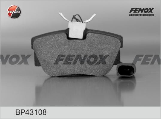 Колодки задние VW Transporter 90-03 BP43108 BP43108 FENOX