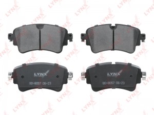 Колодки тормозные дисковые задние BD8057 LYNXAUTO