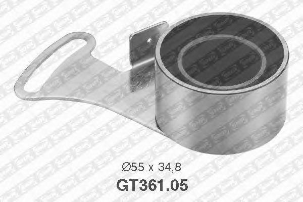 ролик натяжной ремня ГРМ!\ Rover 114/200/400 1.4-1.8 16V 90> GT36105 NTN SNR