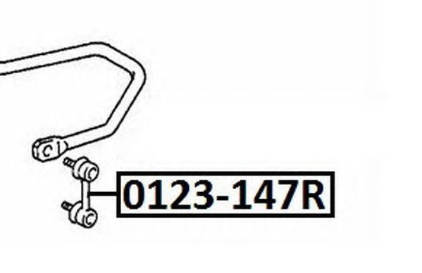 Стойка стабилизатора 0123147R 0123-147R ASVA