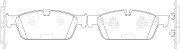 Колодки тормозные передние MERCEDES GL X166/ML W166 BP31017 BP31017 SB NAGAMOCHI