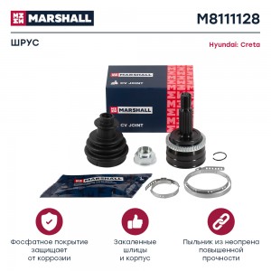 ШРУС внеш. с ABS Hyundai Creta 1.6л 16- M8111128 M8111128 MARSHALL
