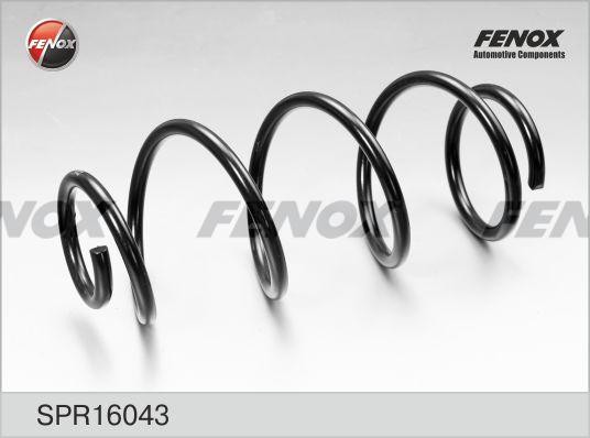 Пружина передняя  2шт SPR16043 FENOX