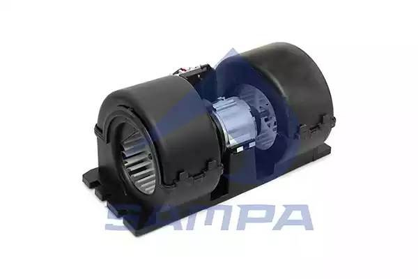 Мотор отопителя MAN TGA (04-) в сборе с корпусом SAMPA 023188 SAMPA