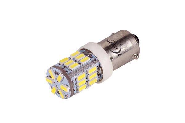 Лампа светодиодная 12V Т4W 0.5W BA9S белая блистер (2шт.) XENITE 1009544 XENITE