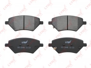 Колодки тормозные дисковые передние BD-2848 LYNXAUTO