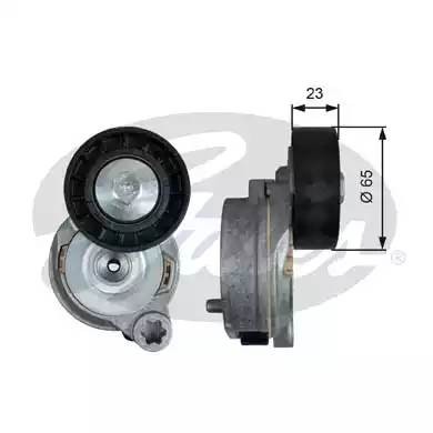 Натяжитель приводного ремня VOLVO S60 II, S80 II, XC60 I, XC70 II D3/D4/D5 T3929 T39290 GATES