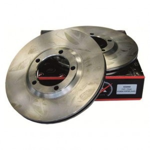 Диск тормозной HYUNDAI PORTER (ТагАЗ) перед. вент. 1 шт (min 2 шт) KD0095 KD0095 KORTEX