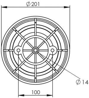 SCHMITZ S01 (1996>) с пластиковым стаканом(084.958-00A - крепёж.к-т) T0070-6318V3 TOPCOVER