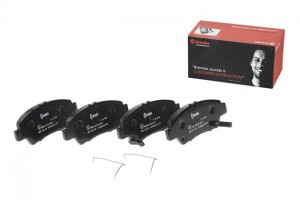 P28050 GDB3493 [45022SZTG00] !колодки дисковые п.\ Honda Insight 1.3 Hybrid/Jazz P28050 BREMBO