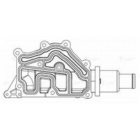 Термостат для а/м Renault Fluence 10-/Megane II 02- 1.4i/1.6i MT 89°С алюм. корп LT0924 LUZAR