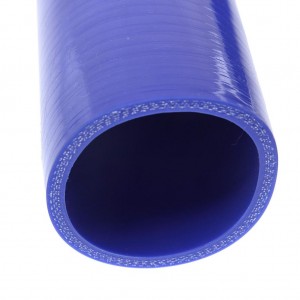 Патрубок МАЗ радиатора (L=240мм,d=60) синий силикон (d=60) MEGAPOWER 13016204 MEGA POWER