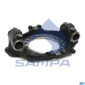 Кронштейн тормозного механизма Iveco Eurotrakker задний 064142 SAMPA