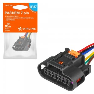 Разъём 7 pin с проводами для катушки зажигания Chevrolet, Opel (AECC081) AECC081 AIRLINE