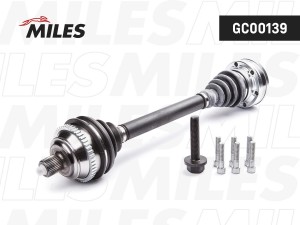 Привод в сборе левый/правый VW T4 1.9D-2.5 90-03 (ABS) (GKN 303165) GC00139 GC00139 MILES