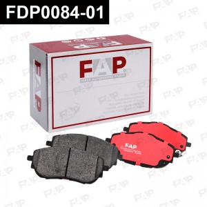 FDP0084-01 колодки дисковые передние!\ Toyota Corolla, Auris 1.3-1.8/1.4D 12> FDP0084-01 FAP