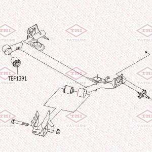 CHEVROLET AVEO (2004>) TEF1391 TATSUMI