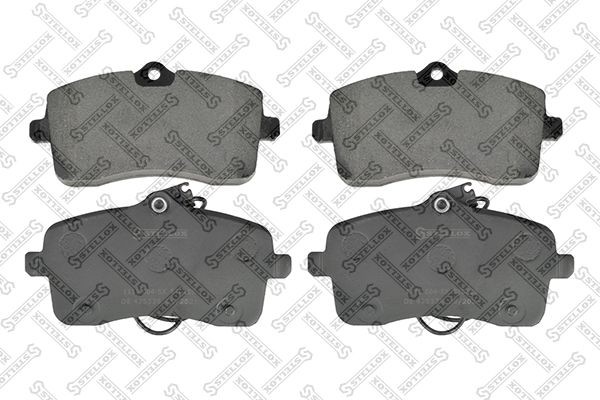 1102 04=FDB1725 [425277] !колодки дисковые п.\ Peugeot 407 1.8i/1.6HDi 04> 1113-004-SX STELLOX