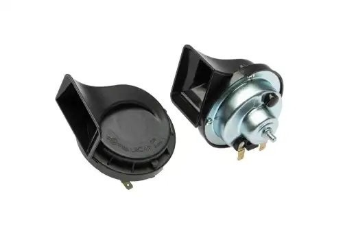 Сигнал звуковой рупорный 88 мм. 410/510Гц 110дБ 24В LOW/HIGH LECAR000020207 LECAR