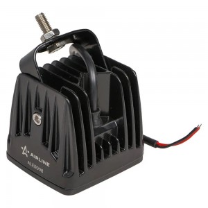 Фара светодиодная квадратная, 4 LED линза 4D, 12W (82х75х75) 12/24V (ALED008) ALED008 AIRLINE