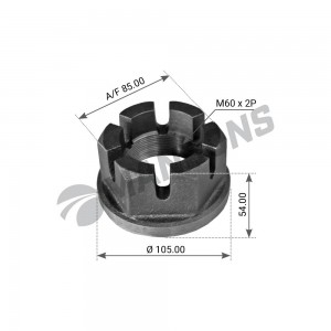 Гайка M 60x2/SW85 150Nm 300057 MANSONS
