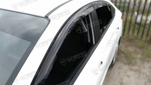 Дефлектор двери HYUNDAI Solaris седан (17-) COBRA TUNING H25617 COBRA TUNING