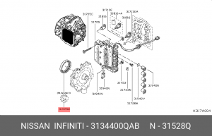 ПРОКЛАДКА МАСЛЯНОГО НАСОСА 31344-00QAB 3134400QAB NISSAN